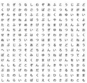 1三つの文字